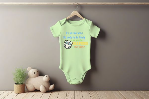 Who Wears Diapers Grower Short Sleeves