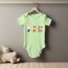 Wie jou Pappie Baby Grower Short Sleeve