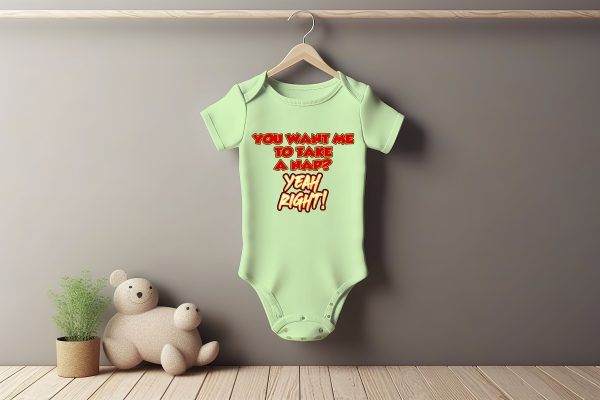 Take A Nap Baby Grower Short Sleeve