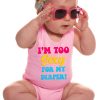 Too Sexy for My Diaper Grower Short Sleeve