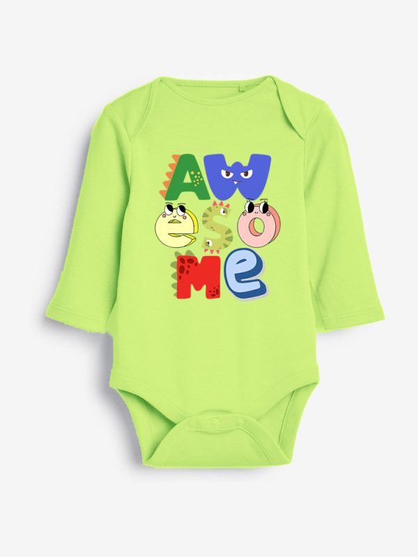 Awesome Baby Grower Long Sleeve