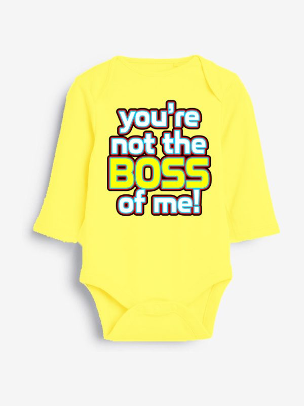 Not the Boss Grower Long Sleeve