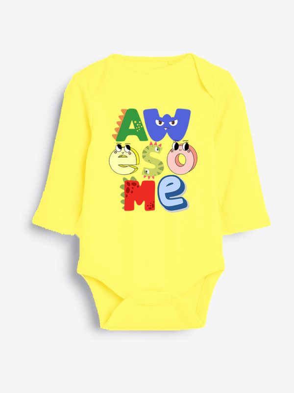 Awesome Baby Grower Long Sleeve