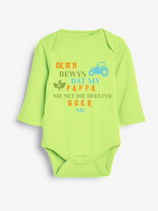 Bewys Dat My Pappa Baby Grower