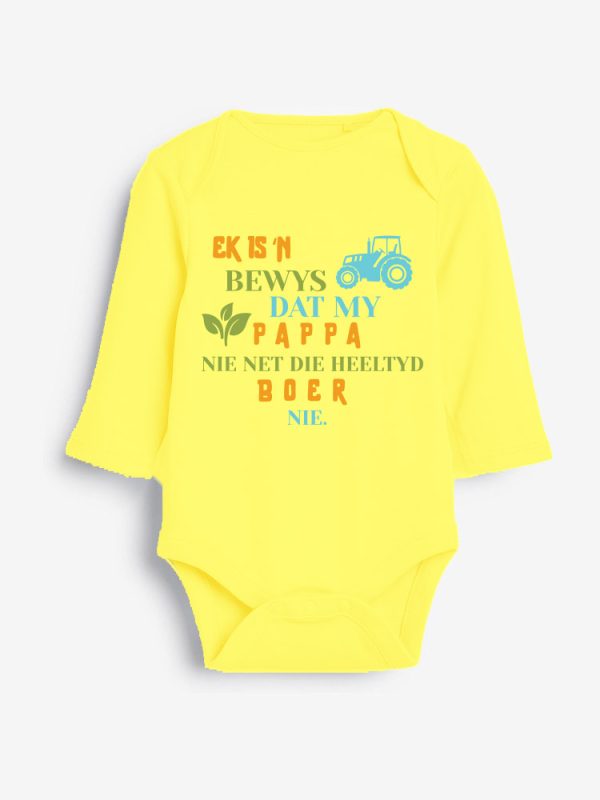 Bewys Dat My Pappa Baby Grower